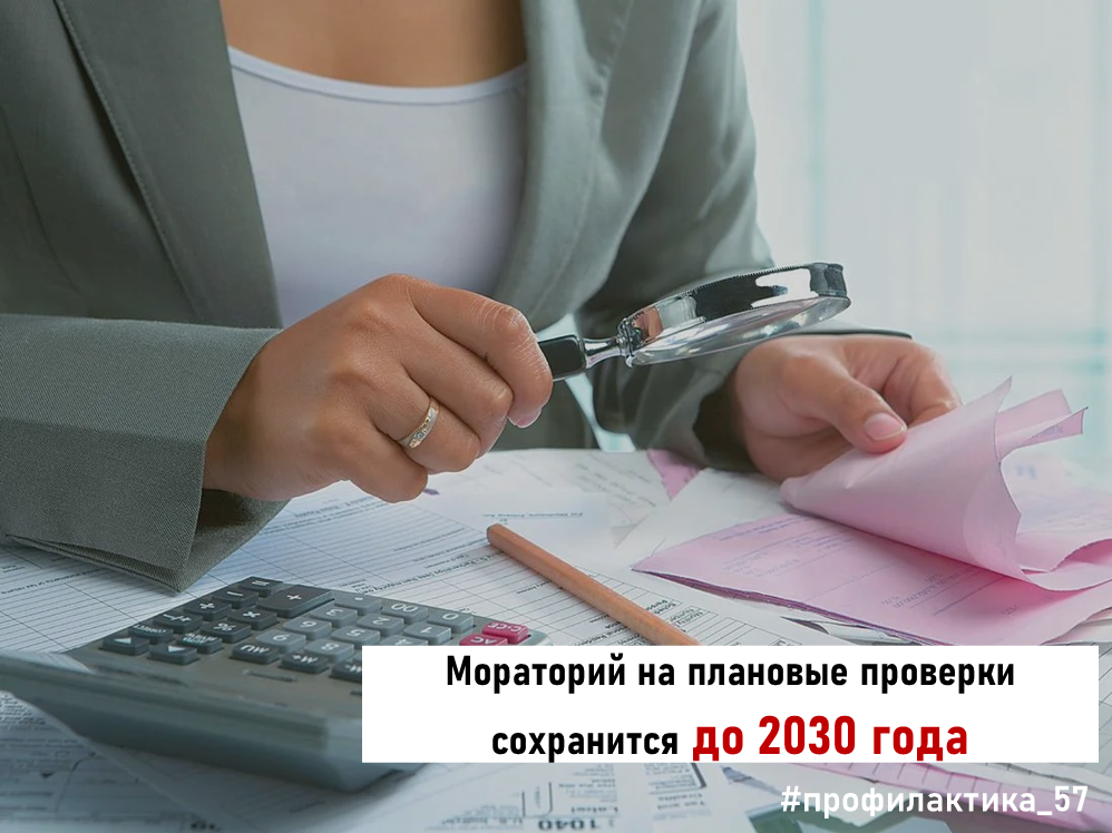 Мораторий на плановые проверки сохранится до 2030 года